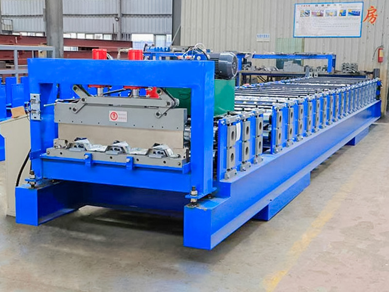 YX50-1005 দক্ষ উৎপাদন ফ্লোর ডেক রোল তৈরির মেশিন